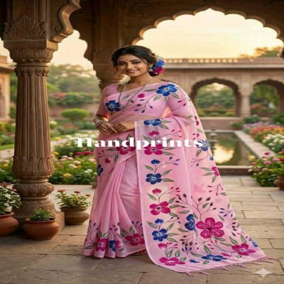 Hand paint saree 1