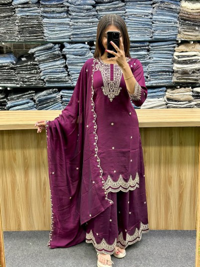 Purple Orchid Garara Dress