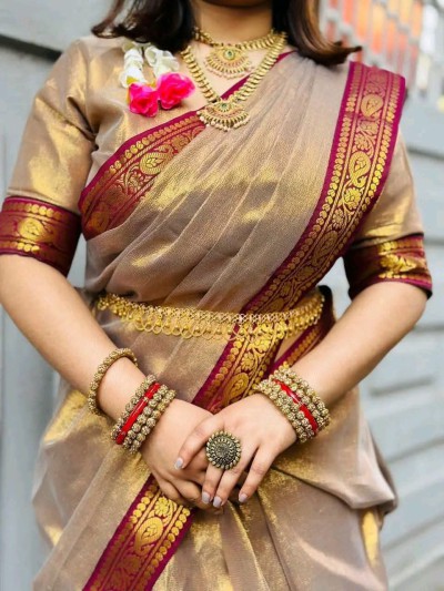 Lama silk Sharee